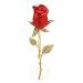 Pin Jewelry Gifts for Women Ladies Fashion Accessories Ladies Elegant Red Rose Flower Brooch Classic Party Brooch Rose Shaped Brooch Brooches & Pins