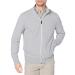 Amazon Essentials Men's Lightweight French Terry Full-Zip Mock Neck Sweatshirt X-Large Light Grey Heather