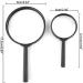 Magnifying 2pcs 5X Plastic Handheld Magnifier Portable Magnifying Glass Reading Eye Loupe Good Times - Buy Online on GoSupps.com