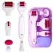 Buy Dermaroller 6 in 1 for Facial & Body - Skiny Up Titan Microneedle 2mm & 0.75mm Kits with CE ISO & MHRA Approval | Includes Facial Cleansing Brush - Buy Online on GoSupps.com