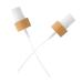 Spray Bottle Replacement Pump Top 2pcs Bamboo Fine Mist Sprayer Pump Caps for Spray Bottle Perfume Essential Oil Bottle Cosmetic Spray Bottle