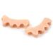 KJ BN Toe Corrector for Hallux Valgus - 2 Pairs for Men & Women - White & Skin Color Options | International Shipping - Buy Online on GoSupps.com