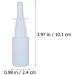 Uonlytech Refillable Nasal Spray Bottle - 15ml Colloidal Silver Salt - 15 Pieces - Perfect for Medical Use - International Shipping Available - Buy Online on GoSupps.com