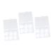 FRCOLOR 18pcs White Heel Mask Bolster Pillow Case Noise Canceling Ear Buds Bee Costume Adult Lighter Fluid Noise Cancelling Ear Buds Bra Clips for The Back Sound Child Sports