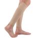 Halsy Women's Footless Compression Socks (20-30mmHg) 2 Pairs Medical Calf Compression Sleeve for Swelling Shin Splint Varicose Veins Edema Nurses & Maternity