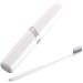 Mobestech Travel Toothbrush Holder - Protective Case for Adults | Portable Toothbrush Tube & Storage Box Gift - White - Buy Online on GoSupps.com