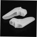 Gel Toe Separator for Overlapping Toes - Hallux Valgus Corrector Hammer Toe Relief - 2 Pairs of Toe Straighteners and Spacers for Foot Care