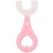Buy Washable U-Shape Kids Toothbrush - Ergonomic Silicone Head Safe Whole Mouth Massaging for Children | International Shipping - Buy Online on GoSupps.com