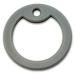 Silencer Quieter for US Dog Tags and Dog Tags (Gray)