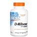 Doctor's Best D-Ribose, 850mg - 120 Vegetable Capsules | Natural Energy | Cardiovascular Support