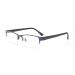 Zhuyiqz Classic semi-frame anti-blue lighting glasses retro-anti-UV-computer reader glasses flat light mirror for men (color: C2 size: +0.00) +0.00 C2