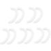 10pcs/Set Face Mask DIY Universal Ear Artifact Sleeve Silicone Earmuffs Ear Protection Comfortable Unisex Transparent - Buy Online on GoSupps.com
