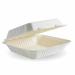 Wrawp 8"x8"x1 size 100% Compostable clamshell to go boxes for food 200 box