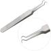 Fresh n Acne Needle - Double Head Stainless Steel Blackhead & Pimple Extractor Kit | 3pcs Facial Care Tools - Buy Online on GoSupps.com