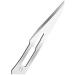 10 Sterile Carbon Steel Scalpel Blades - Figure 11 - Individually Packed for Precision Surgery | International Shipping Available - Buy Online on GoSupps.com