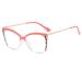 Blue Light Blocking Computer Readers Unbreakable Reading Glasses Eyeglasses Flat Light Mirror Anti Glare 0.00 C3