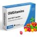 OldGitamins - Funny Rude Joke Pill Box Gag Gift for Men | Unique Birthday and Secret Santa Gifts for Grandad and Dad - Buy Online on GoSupps.com