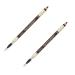 L'Oreal Paris Brow Stylist Designer Eyebrow Pencil Dark Brunette #315 - Pack of 2 - Buy Online on GoSupps.com