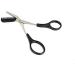2Pcs Curved Eyebrow Trimmer and Shear Scissors Set for Precise Eyebrow and Eyelash Grooming - Non Slip Finger Grips, Suitable for Women and Men - Buy Online on GoSupps.com