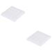 minkissy 100 Sheets Nail Jelly Glue Stickers Adhesive Nail Sticker False Nail Tips Nail Art False Nail Stickers Jelly Stickers Jelly Gel Nail Sticker Removable White Fake Nail Stickers Whitex2pcs 6.2X6.2cmx2pcs