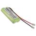 Replacement for Battery Compatible Universal AAA x 2 AAA x 2 (700mAh/2.4V)