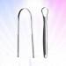 Premium Stainless Steel Tongue Scraper & Brush | Ultimate Dental Tongue Cleaner for Fresh Breath - Ships Internationally - Buy Online on GoSupps.com