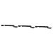FRCOLOR 3 Pcs Metal Lash Comb Metal Teeth Eyebrow Comb Folding Eyelash Brush Curler Eyebrow Brush Eyebrow Brow Brush Metal Eyebrow Comb Teeth Eyebrows Comb Portable Tool