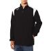 Rawlings Mens Adult Quarter Zip Long Sleeve Jacket Large Black