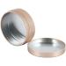 Zeoabsy 12 Pack 100ml Matt Gold Aluminum Cans - Empty Round Tin Boxes for DIY Creams Ointments Candles & Cosmetics - Buy Online on GoSupps.com