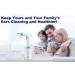Earigation Ear Cleaning Kit with Light - Safe, Easy & Effective Ear Irrigation for Wax Removal - 4 Pressure Levels, 9 Tips, Basin & Towel Included - Buy Online on GoSupps.com