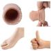 Makhry Adjustable Gel Toe/Finger Caps - 4pcs | Cuttable & Lined for Ultimate Comfort - Buy Online on GoSupps.com