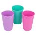 Re Play 3pk Made in the USA 9 oz Drinking Cups for Baby and Toddler Feeding  Made from BPA Free Eco Friendly Heavyweight Recycled Milk Jugs  Microwave & Dishwasher Safe  Sparkle