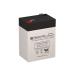 3FM4.5 6 Volt 4.5 AmpH SLA Replacement Battery with F1 Terminal