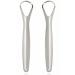BSSTORE Clean tongue with 2 stainless steel oral hygiene scrapers avoid bad breath
