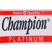100 Champion Platinum Double Edge Razor Blades - Smooth Shaving for Men | 1 Year Supply of Safety Razor Blades - Buy Online on GoSupps.com