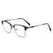 Zhuyiqz classic anti-UV reading glasses new computer reading glasses anti-blue light glasses flat light mirror for women/men (color: C3 size: +200) +200 C3