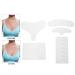 Sonew Anti-Fold Breast Pads | Reusable Silicone Facial Cushions for Forehead Chest & Eye Care - Treat Scars & Fine Lines - Buy Online on GoSupps.com
