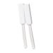 Ficher Pumice Stone for Toilet Bowl Cleaning Scouring Stick with Handle Rust.Remover for Tile Bath-Tub Powerfully Calcium Buildup White