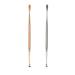 Ear Wax Removal Tool Ear Cleaner Ear Wax Removal kit Double-Ended with Stainless 360 Spiral Ear Massage Cleaning Tool Kit Professional Ear Cleaner with Cleaning Brush and Storage Box 2PCS
