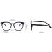 Buy Fuqinqingoz Trendy +300 Computer Readers - Anti-Blue Light Glasses in Gray | Stylish & Protective Eyewear - Buy Online on GoSupps.com