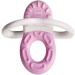 MAM Bite and Relax Teether with Clip - Pink Baby Teether for 2+ Months | Promotes Dental Hygiene & Soothes Painful Gums - Buy Online on GoSupps.com