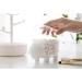 Buy White Cotton Swab Storage Box with Lid - Transparent Makeup Organizer for Cosmetics | International Shipping Available - Buy Online on GoSupps.com