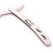 Professional Macs Stainless Steel Barber Straight Edge Safety Razor with Hi-Chromium Derby 100 Blades Made of Stainless Steel Easy To Use -053B1 - Buy Online on GoSupps.com