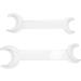 Buy Transparent Intraoral Cheeklip Cliffs - Double Head Dental Mouth Opener for Orthodontics & Tooth Enrollment - Buy Online on GoSupps.com