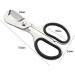 Scissors-Shaped Pill Cutter | Sharp Blade Pill Splitter for Vitamins & Tablets | Accurate Division for Small & Large Pills - Buy Online on GoSupps.com