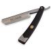 TITAN Access Dellinger 7/8 Razor with Black Plastic Handle & Carbon Steel Blade - Premium Shaving Tool for a Smooth Shave | International Shipping Available - Buy Online on GoSupps.com