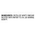 (Pack of 4) Heinz All Natural Distilled White Vinegar 16 fl oz Glass Bottles - 5% Acidity with Free Miras 2-in-1 Measuring Spoon - Buy Online on GoSupps.com