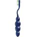 Dr. B Dental Solutions Ergonomic Denture & Mouth Toothbrush - Extra Soft Bristles - Removes Adhesives, Food Stains & Odors - Blue Pack - Buy Online on GoSupps.com
