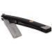 TITAN Access Dellinger 7/8 Razor with Black Plastic Handle & Carbon Steel Blade - Premium Shaving Tool for a Smooth Shave | International Shipping Available - Buy Online on GoSupps.com