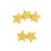 Yellow Star Hairpin Cute Sweet Five-Pointed Star Side Clip Hairpin Double Ponytail Head Rope